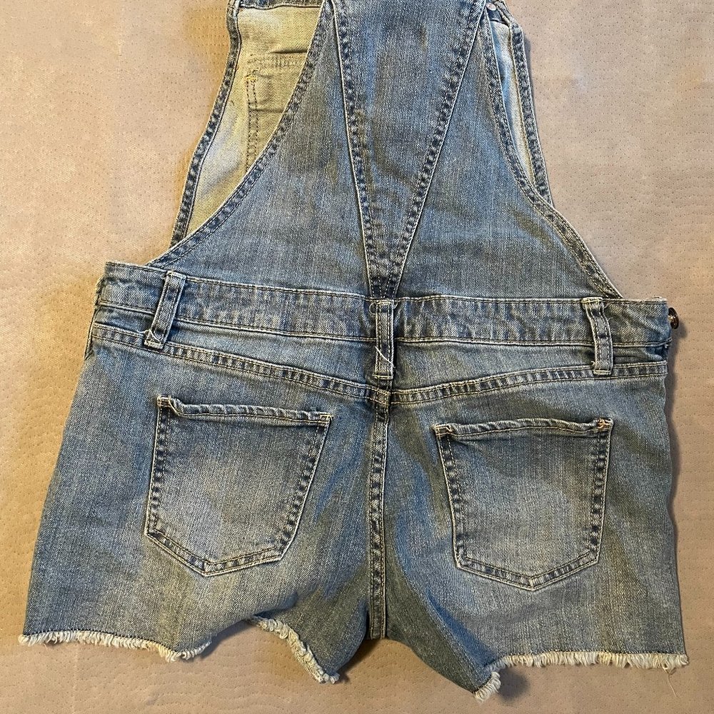 Denim Short Overalls